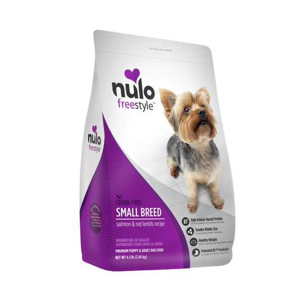 Comida para perros Nulo Dog FS Grain Free Small Breed Salmón y Lentejas
