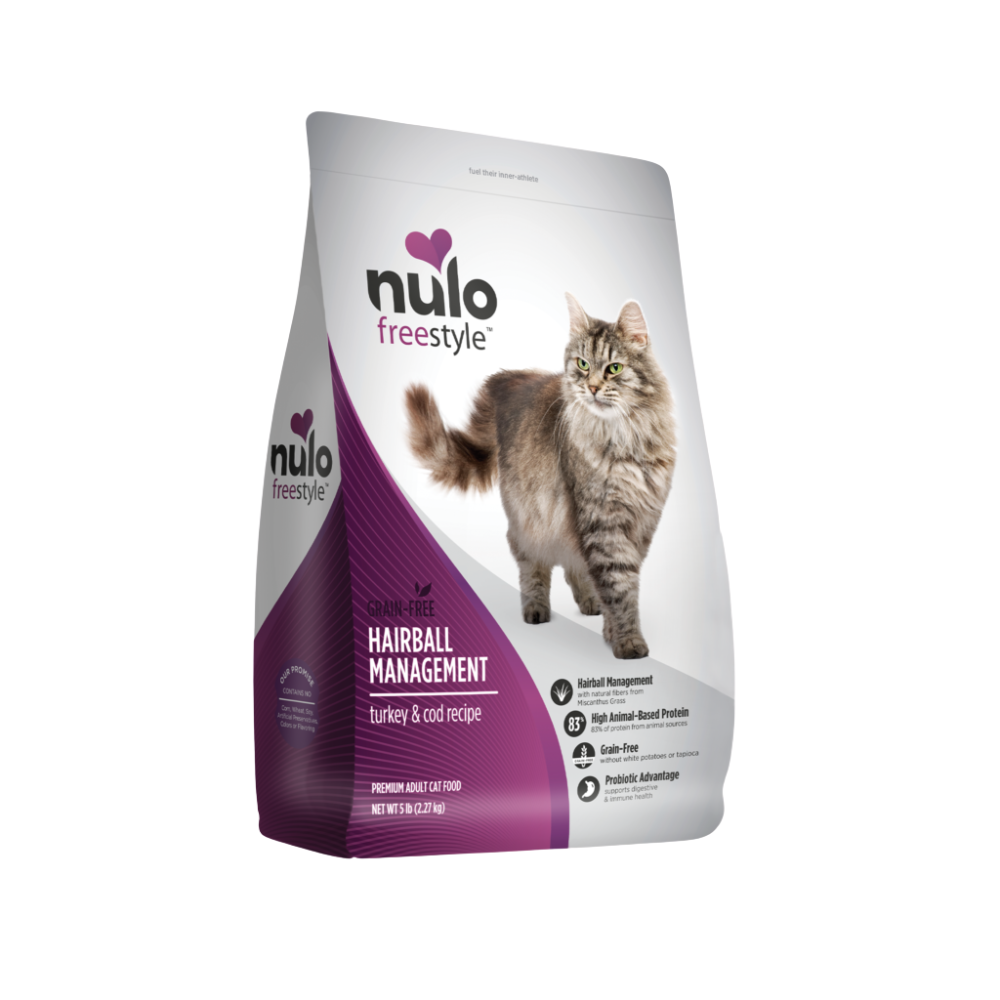 Alimento para gatos Nulo Grain Free Control bola de pelo Pavo y Bacalao