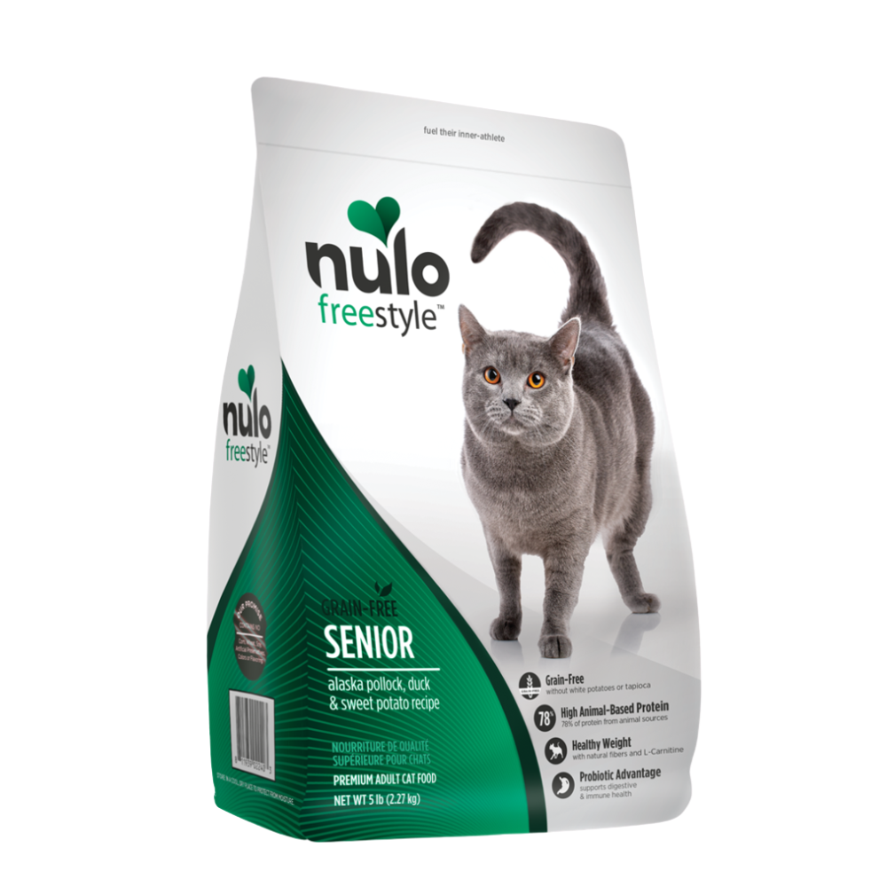 Alimento para gatos Nulo GF Senior Alaska Pato y Batata dulce