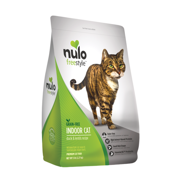 Alimento para gatos Nulo Grain Free Indoor Pato y lentejas