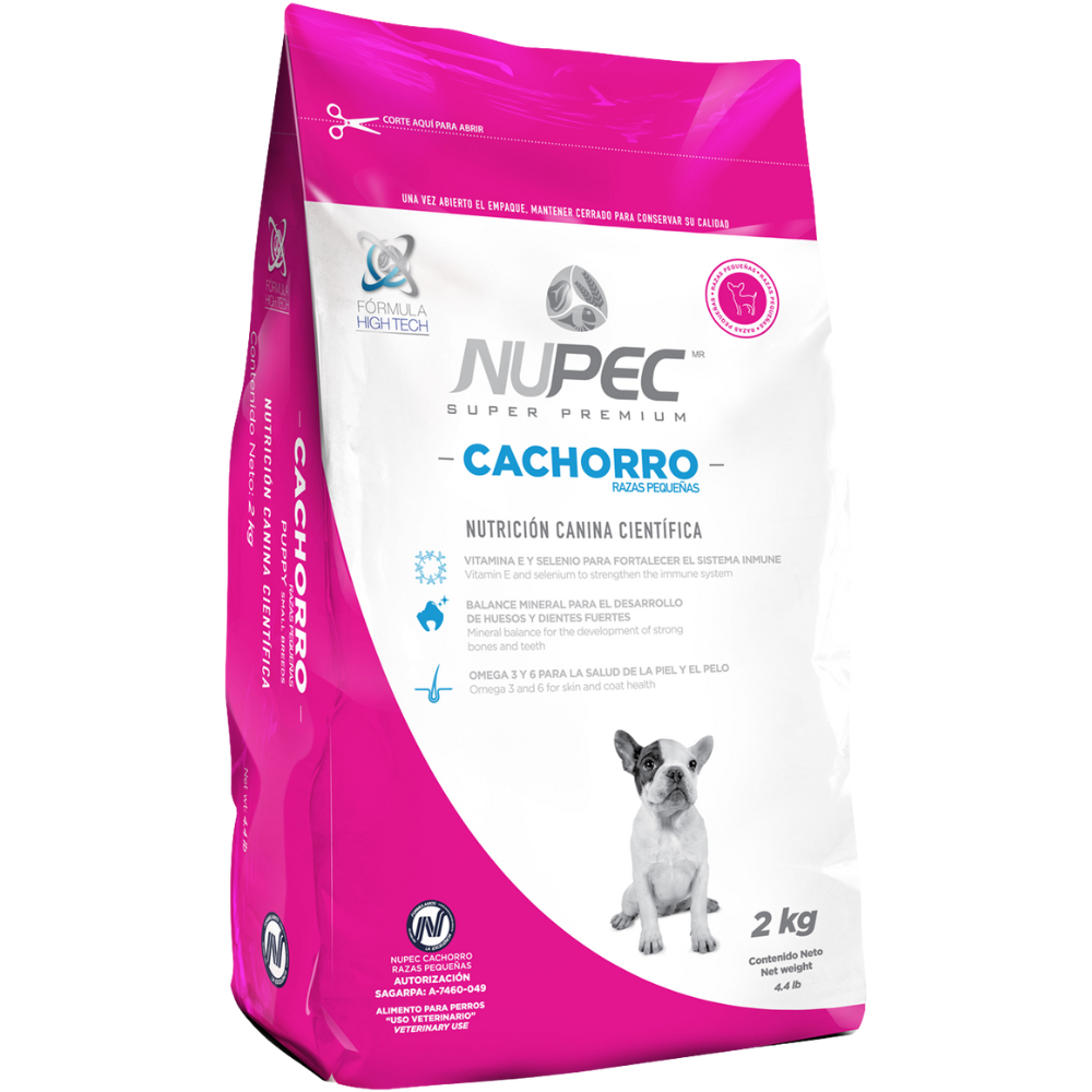 Comida para perros Nupec Cachorros Raza Pequeña