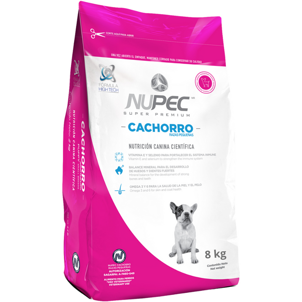 Comida para perros Nupec Cachorros Raza Pequeña