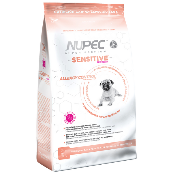 Comida para perros Nupec Sensitive Raza Pequeña