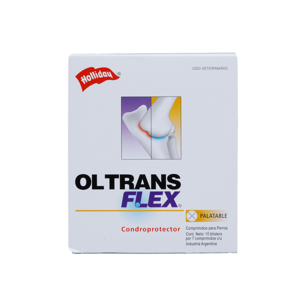 Suplemento Ol Trans Flex para Perros Blister 7 a 70 Comprimidos