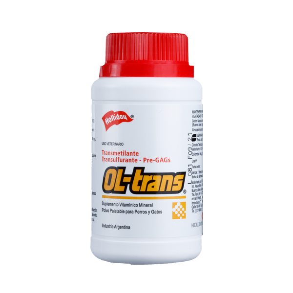 Suplemento Ol Trans para Perros y Gatos 80 G a 800 G