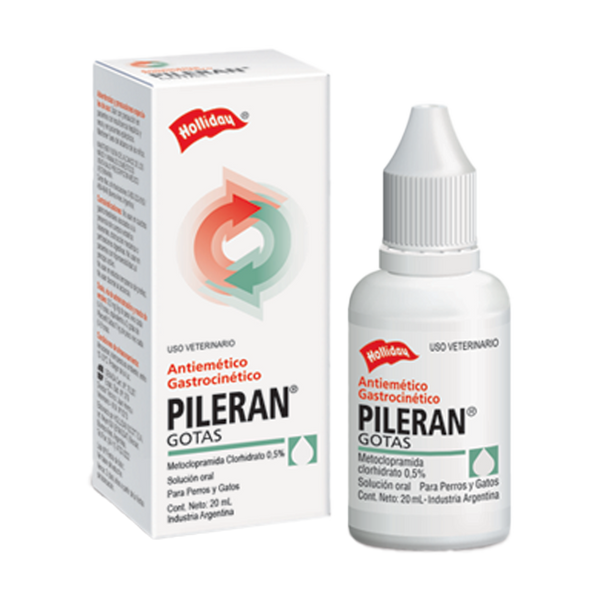 Pileran Antiémetico Perros y Gatos 20ml