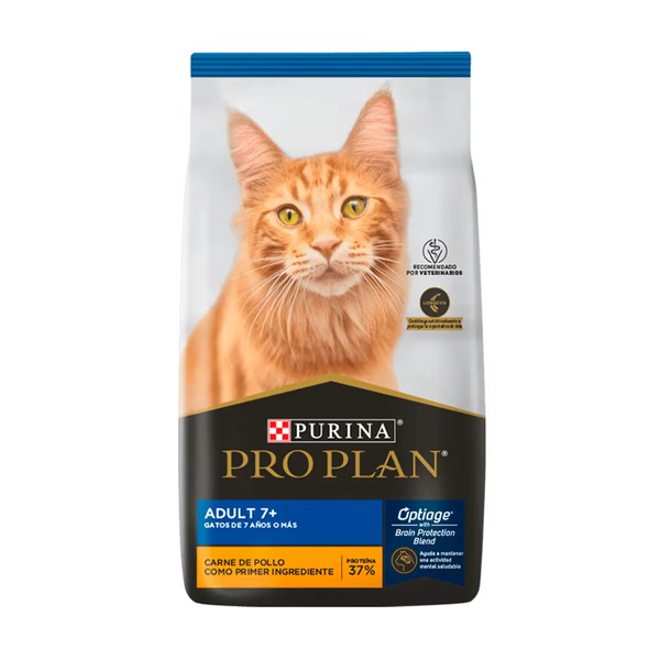 Alimento para gatos Purina Pro Plan adultos Mayores de 7 Años 3 Kg