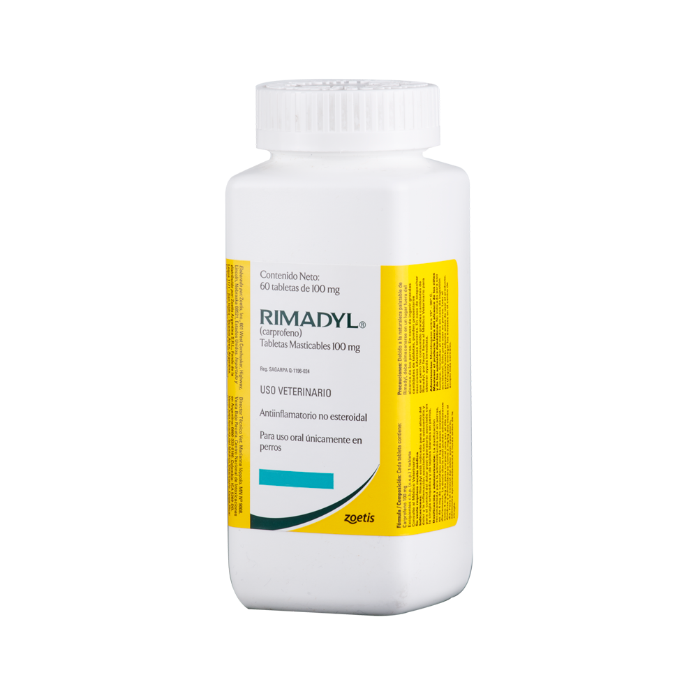 Rimadyl Antiinflamatorio Perro x 60 Tabletas