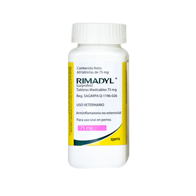 Rimadyl Antiinflamatorio Perro x 60 Tabletas