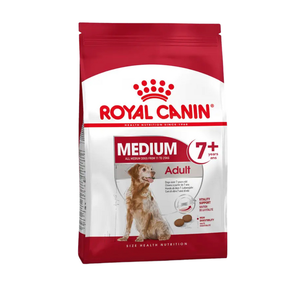 Comida para perros Royal Canin Medium Adulto 7+ 4kg