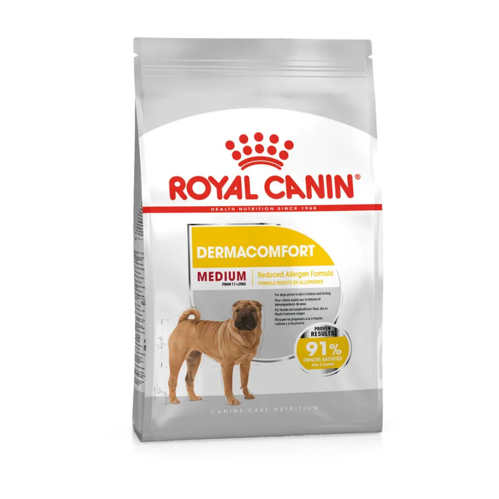 Comida para perros Royal Canin Medium derma comfort 3kg