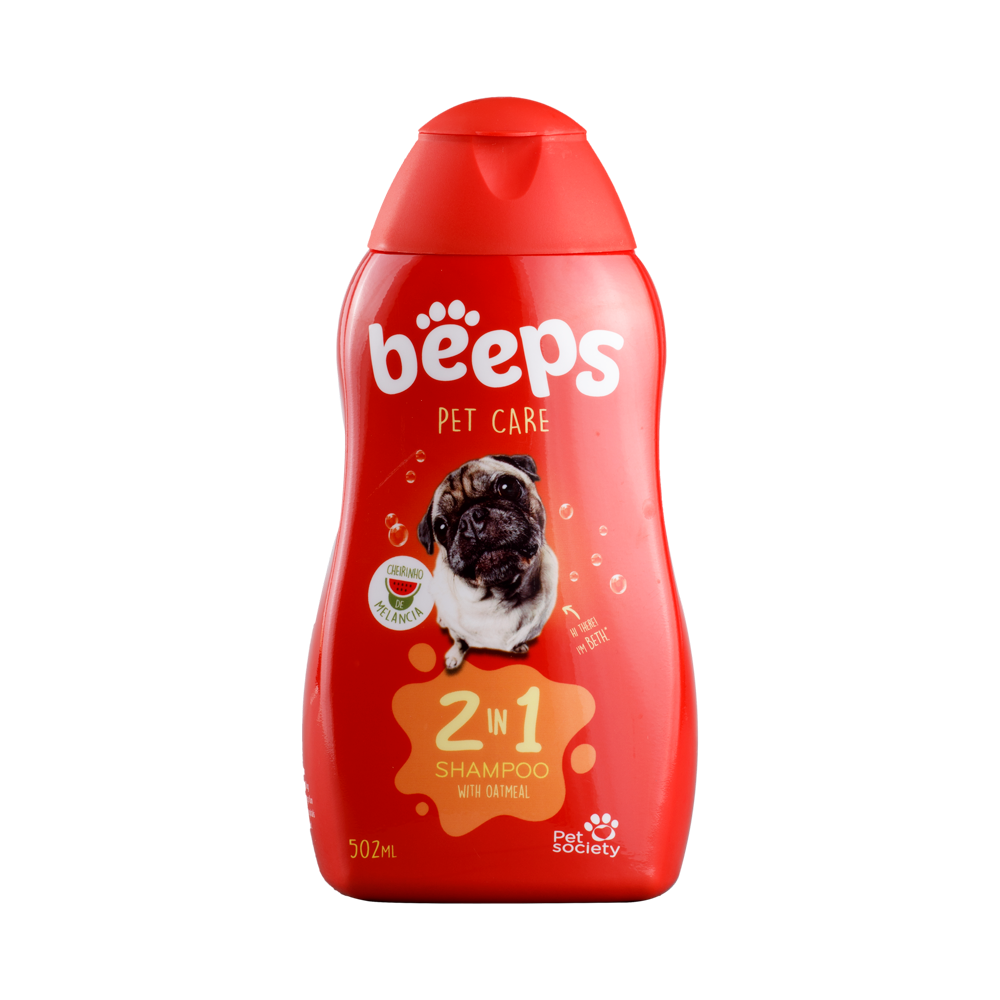 Shampoo Para Mascotas Beeps 2 En 1