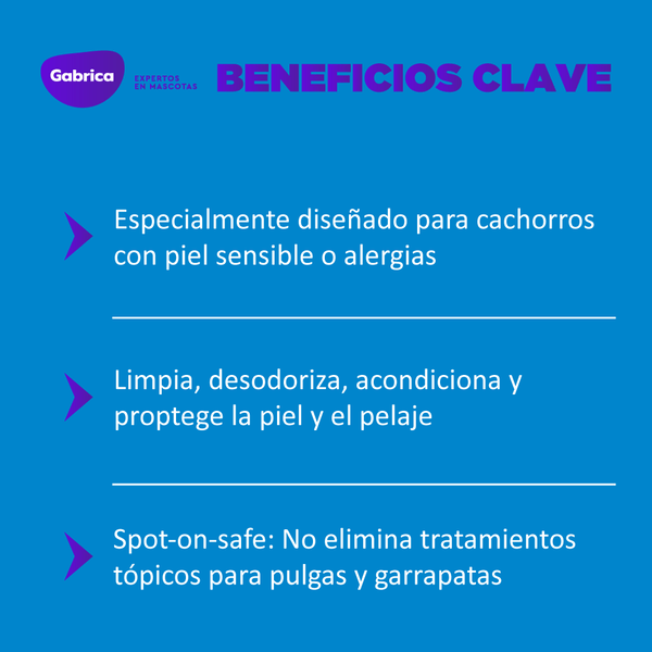 Shampoo para mascotas Dog Wash Puppy Pure 12oz