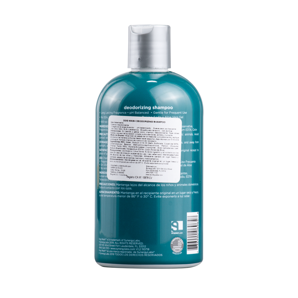 Shampoo para mascotas Dog Wash Deodorizing 12oz