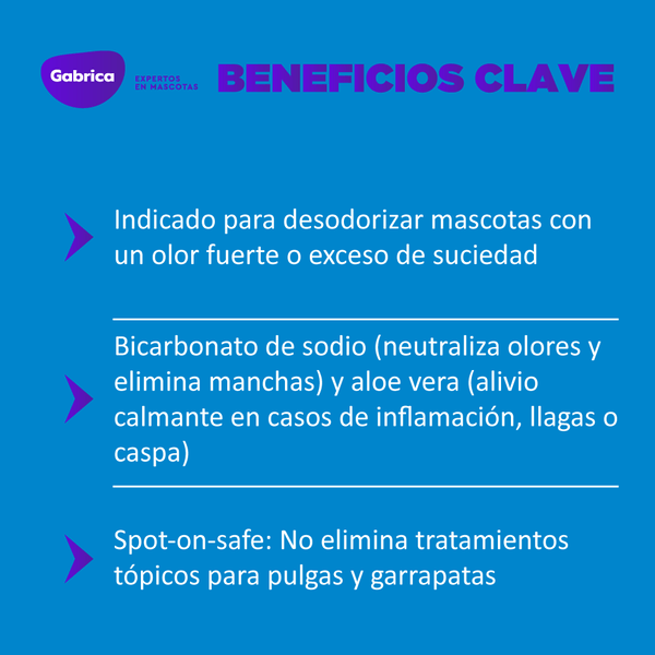 Shampoo para mascotas Dog Wash Deodorizing 12oz