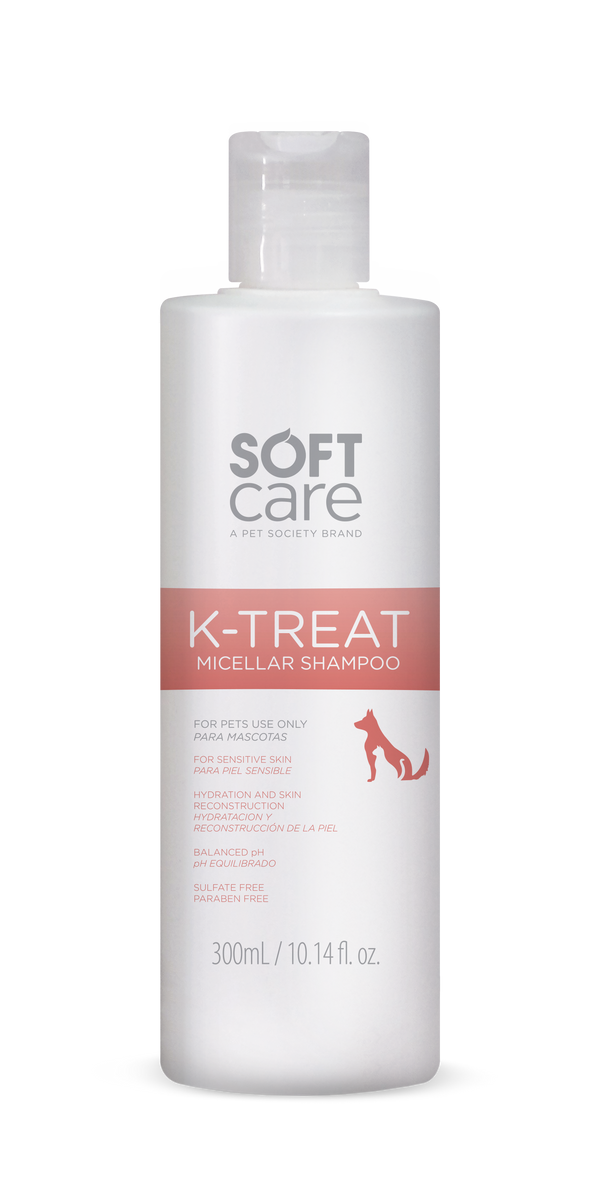 Shampoo para Perros y Gatos Soft Care K-Treat Micelar
