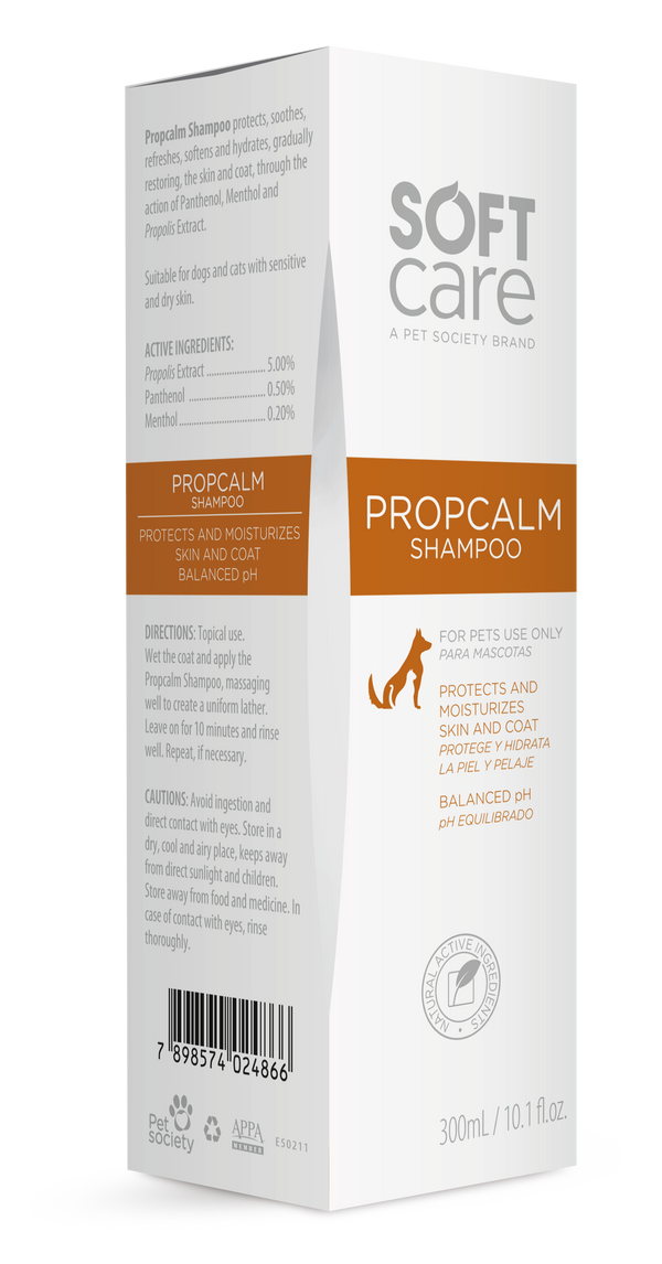 Shampoo para Perros y Gatos Soft Care Propcalm