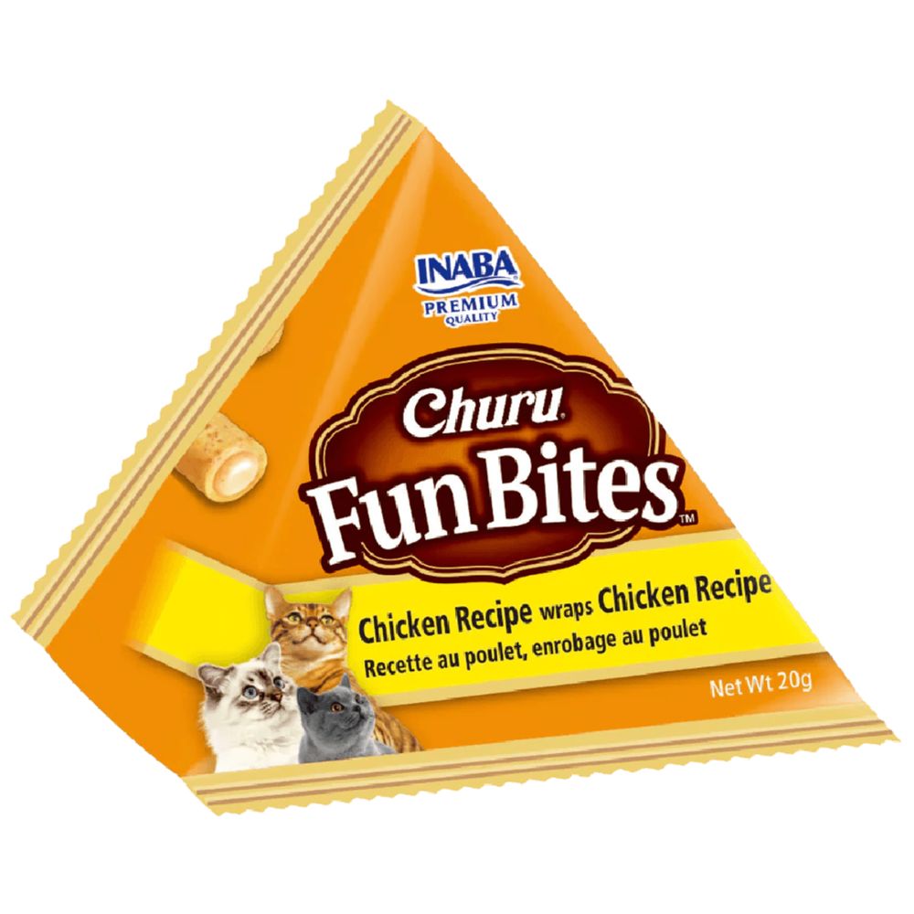 Snack Para Gato Churu Fun Bites Pollo 60gr
