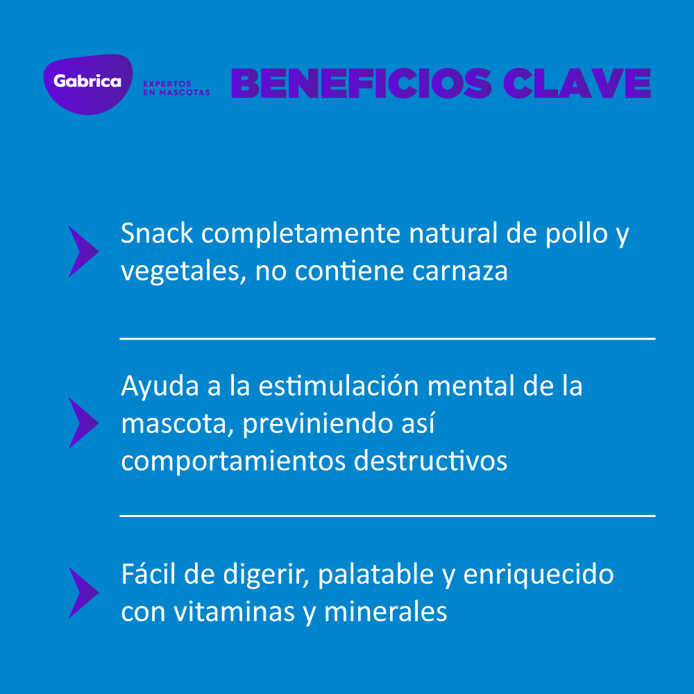 Snack para perros pequeños Smartbones Pollo Paquete 8 Und