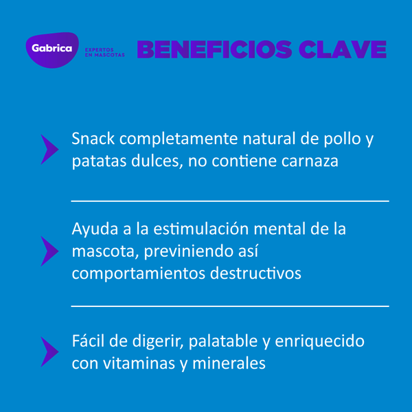 Snack para perros pequeños Smartbones Sweet Potato 8 Und