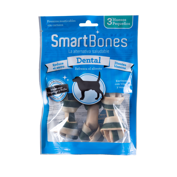 Snack para perro pequeño Smartbones dental 3 Und
