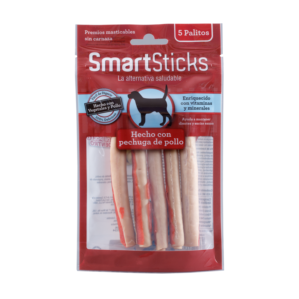 Snack para perro Smartsticks Pollo 5 Und