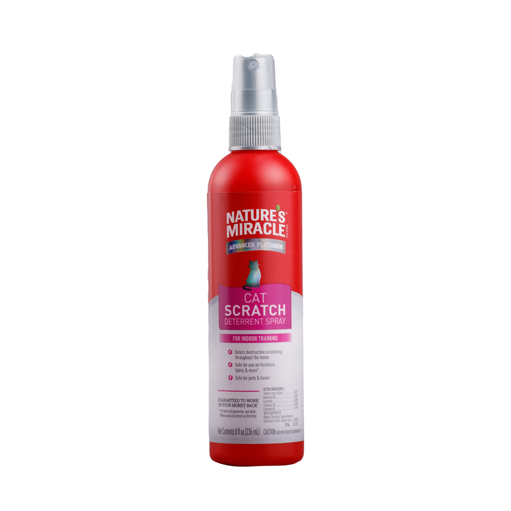 Nature Miracle Gato Spray Antiarañazos 8 Oz