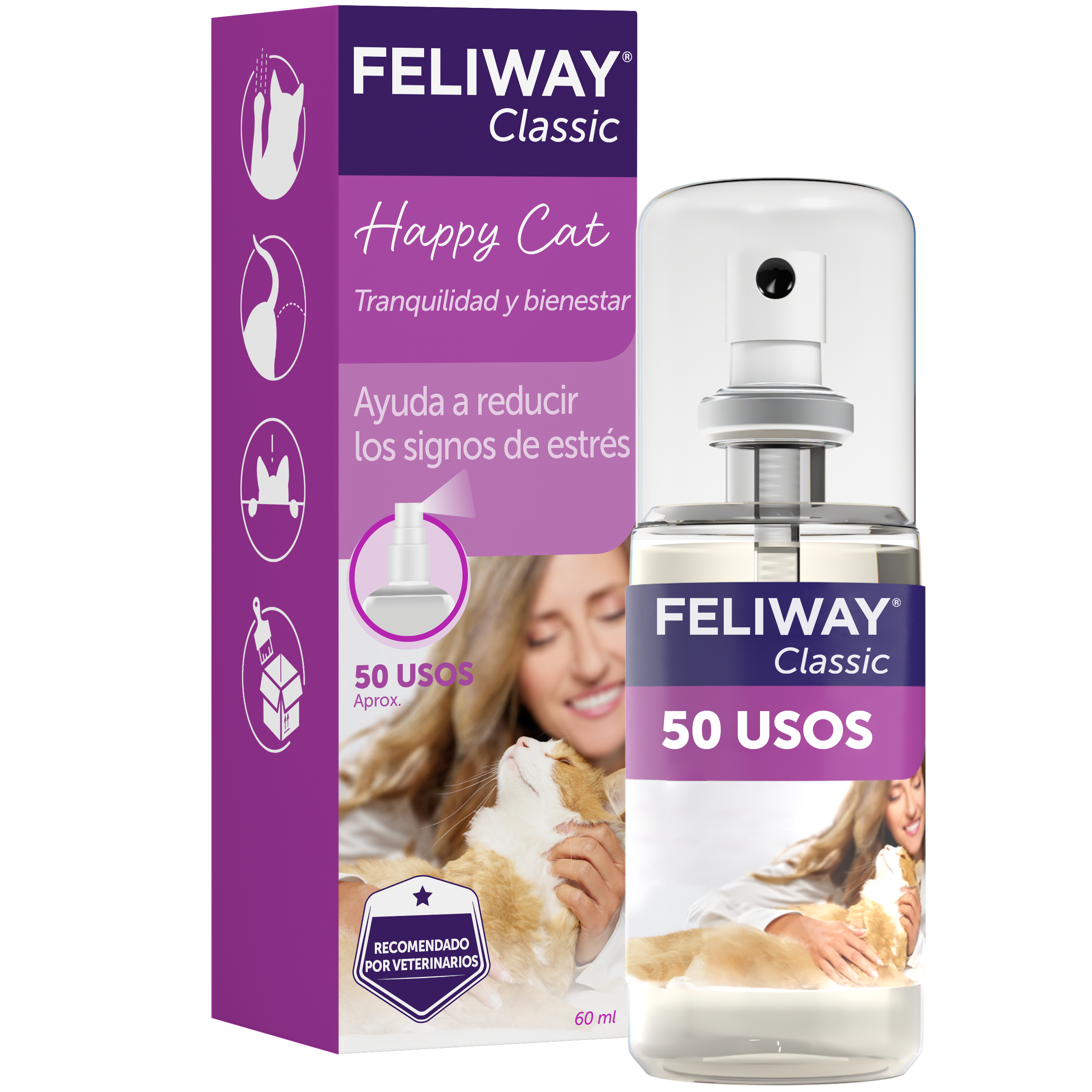 Spray Feliway Classic gatos 60 ml