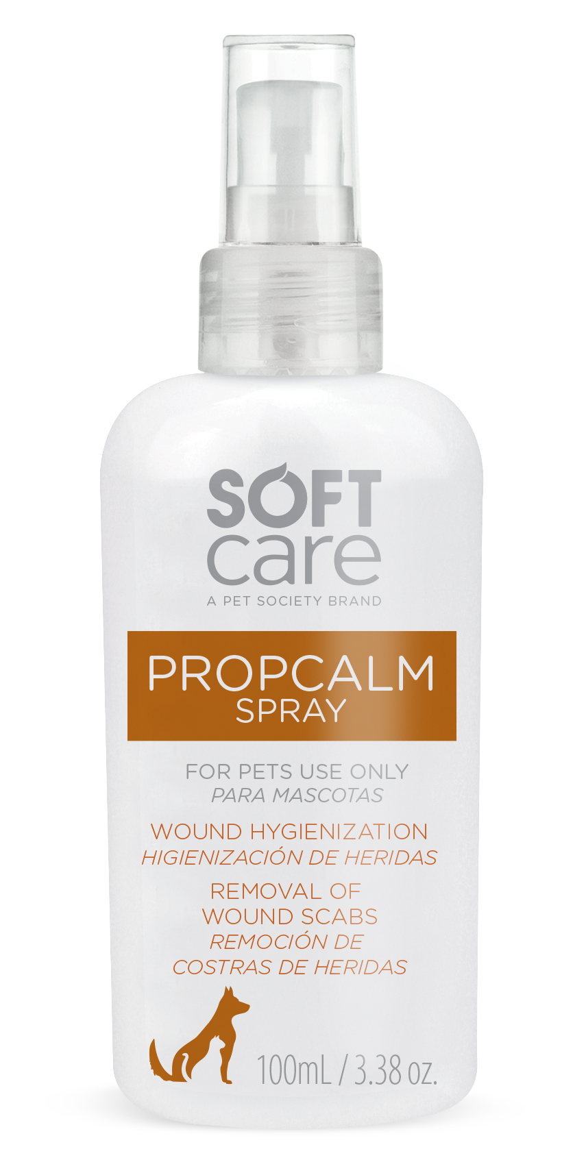 Spray para Perros y Gatos Soft Care Propcalm Antiséptico