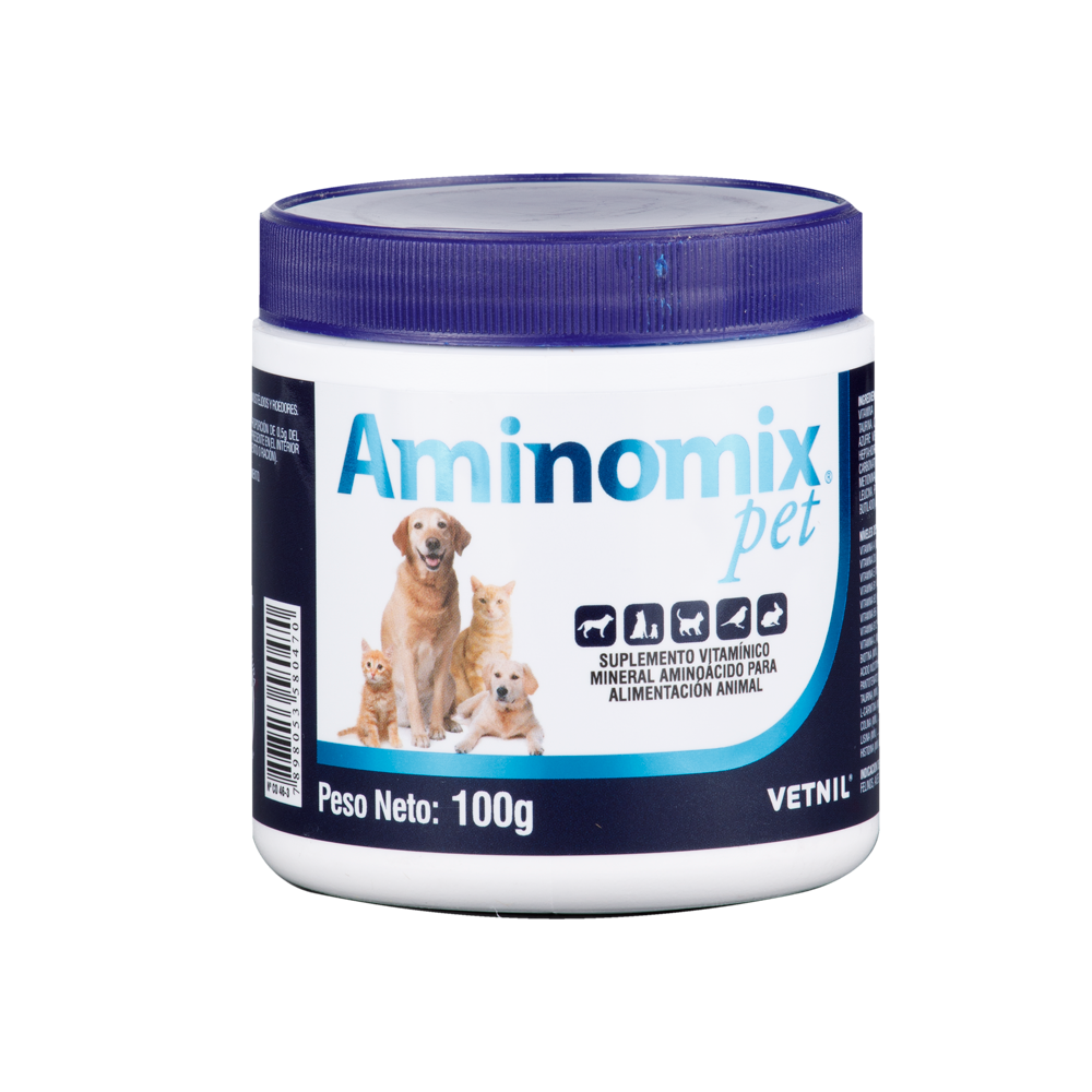 Suplemento Aminomix Pet para Perro y Gato 100G