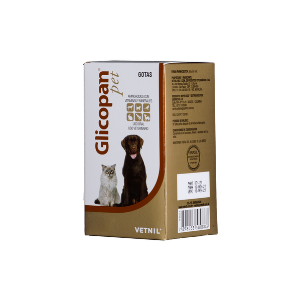 Suplemento Glicopan Para Perro Y Gato