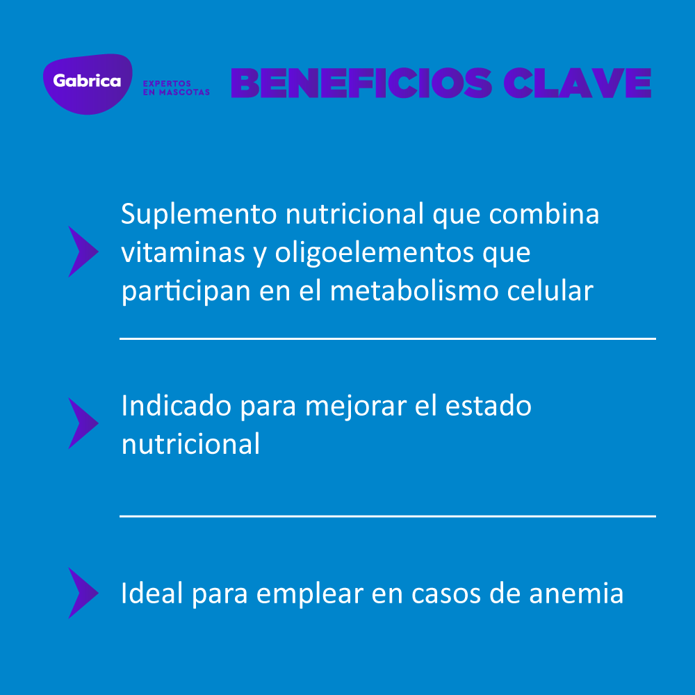 Suplemento Hemolitan para Perros y Gatos