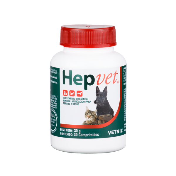 Suplemento Hepvet 30 comprimidos