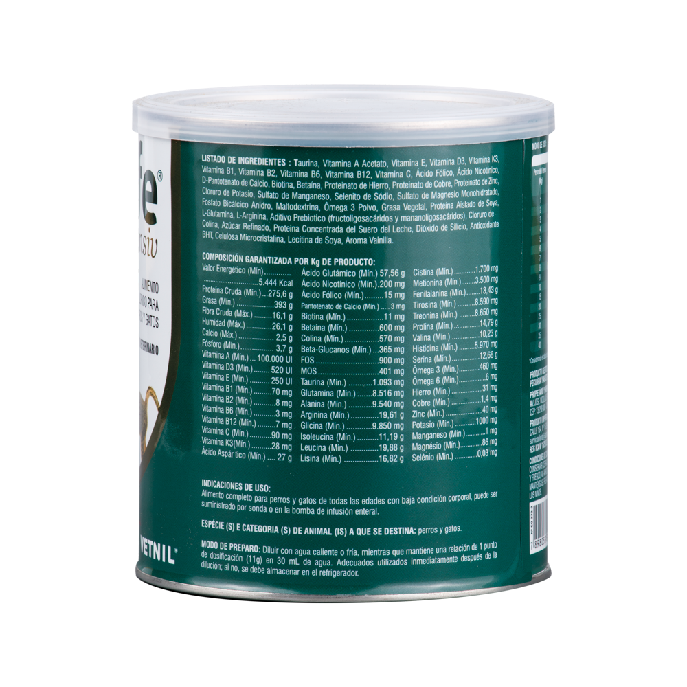 Suplemento para Perro y Gato Nutralife intensiv 300GRM