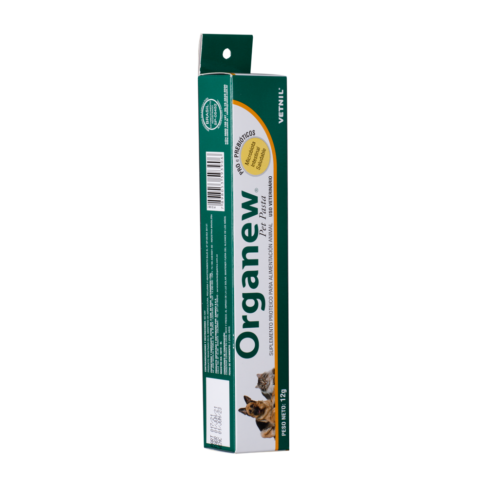 Suplemento Organew pasta pet 12GMS