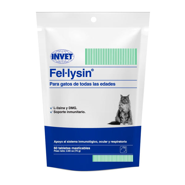 Suplemento Para Gatos Fel-Lysin x 60 Tabletas