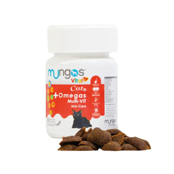 Suplemento Para Gatos Mungos Vital Omega 3-6-9 X 80 Nuggets