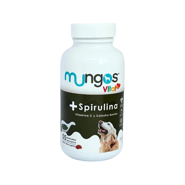 Suplemento Para Perro Mungos Vital Spirulina 55 Nuggets