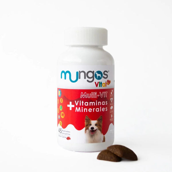 Suplemento Para Perro Mungos Vital Vitaminas y Minerales 45 Nuggets