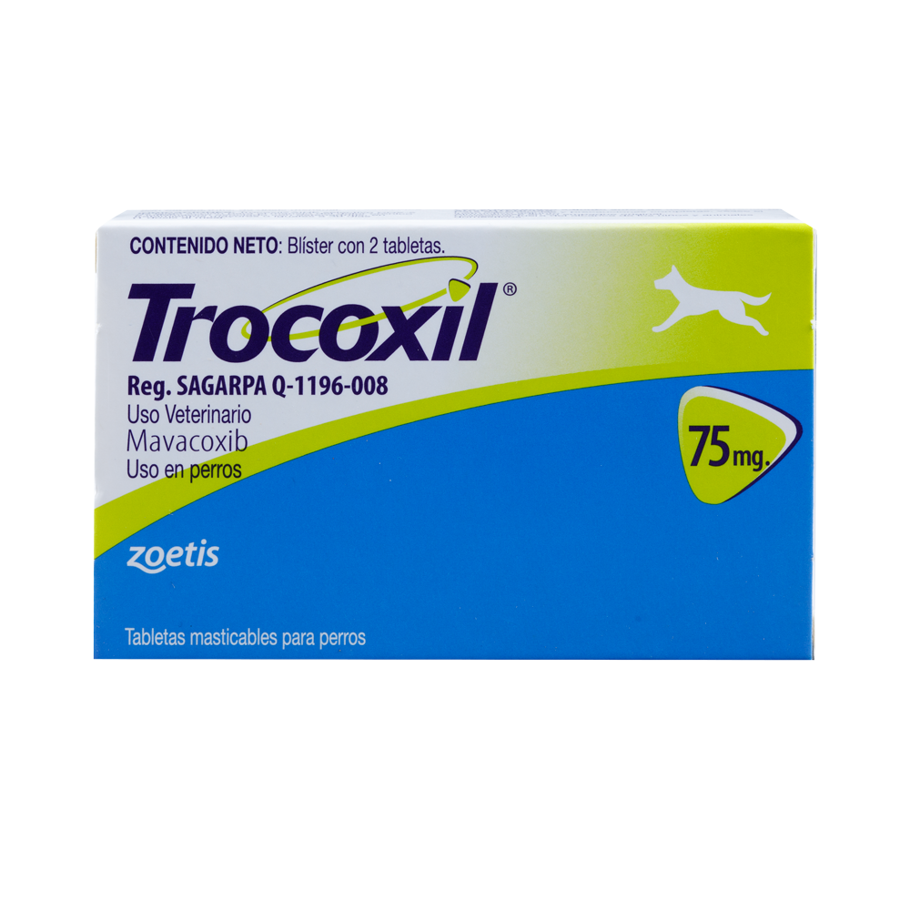Trocoxil Antiinflamatorio Perros 75Mg Tabletas