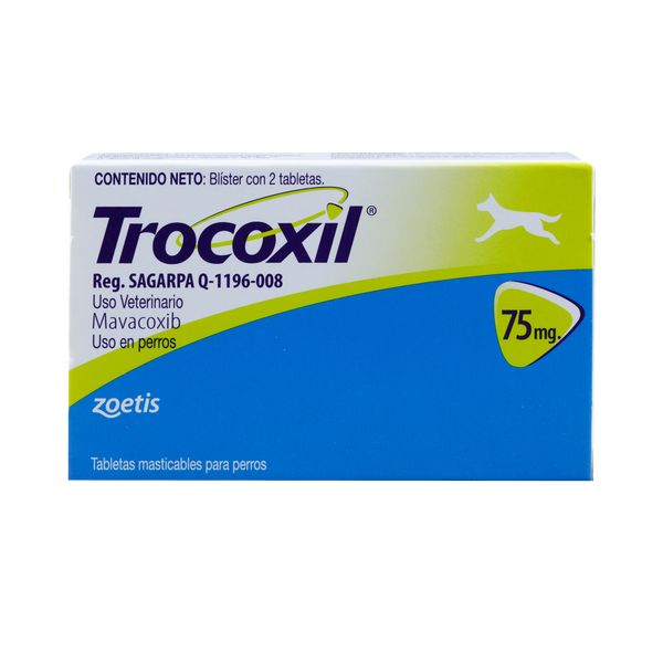 Trocoxil Antiinflamatorio Perros 75Mg Tabletas