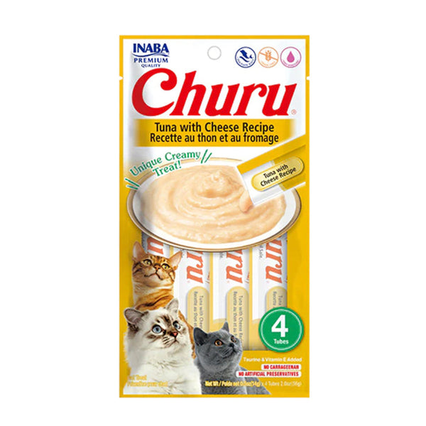 Churu Snack gatos atún con Queso 56gr