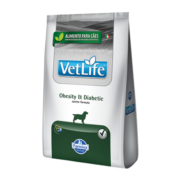 Alimento para perros Vet Life Canine Obesity & Diabetic