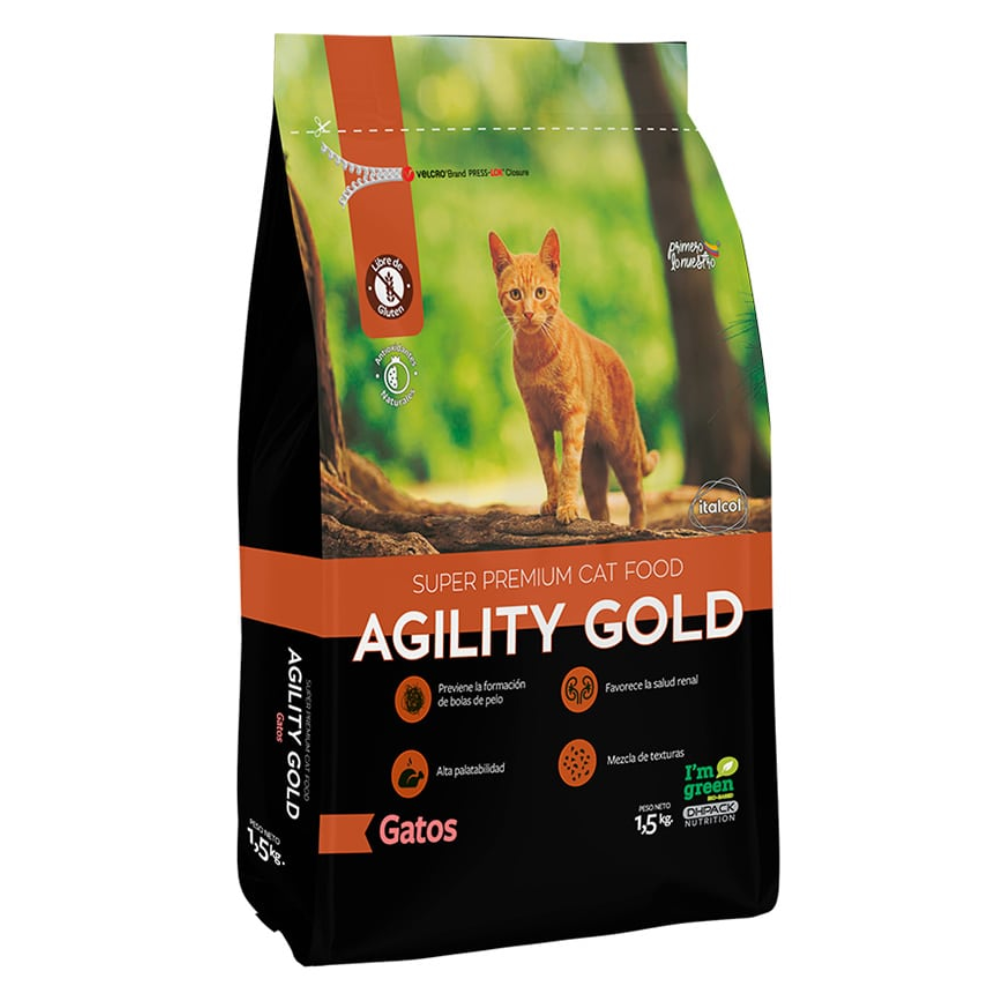Alimento para gatos Agility gold adultos