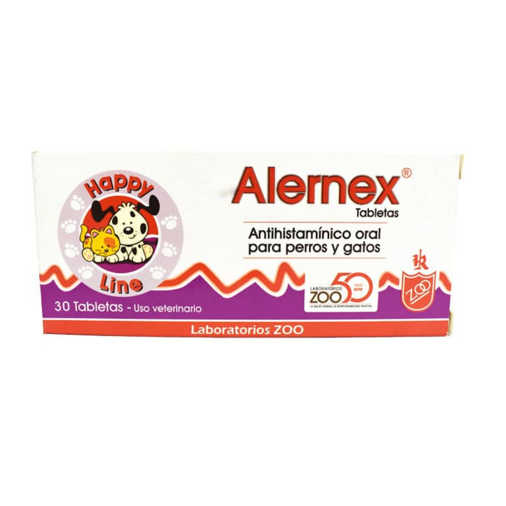 Antihistamínico oral para perros y gatos Alernex