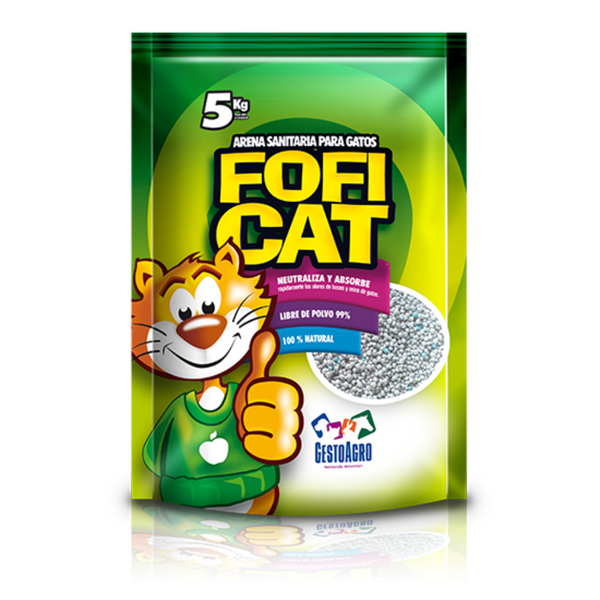Arena para gatos Foficat Manzana