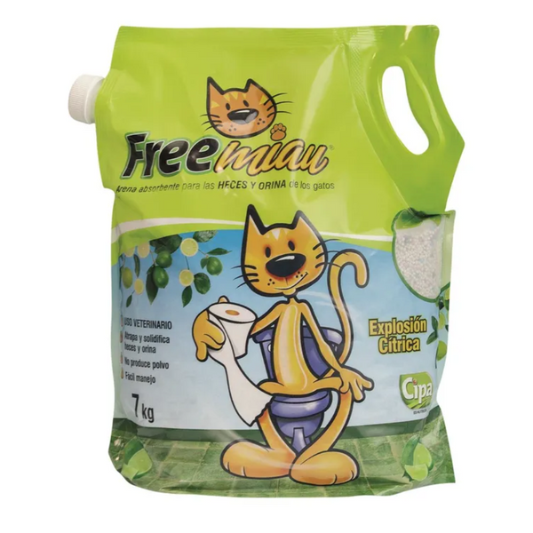 Arena para gatos Free Miau Citrica