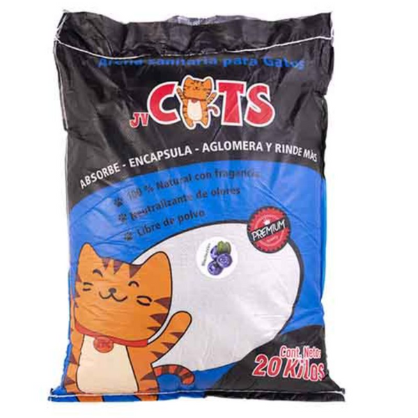 Arena para gatos Jv Cats Aroma Bluberry