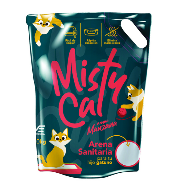 Arena para gatos Misty Cat Manzana