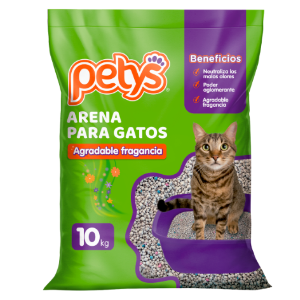 Arena para gatos Petys